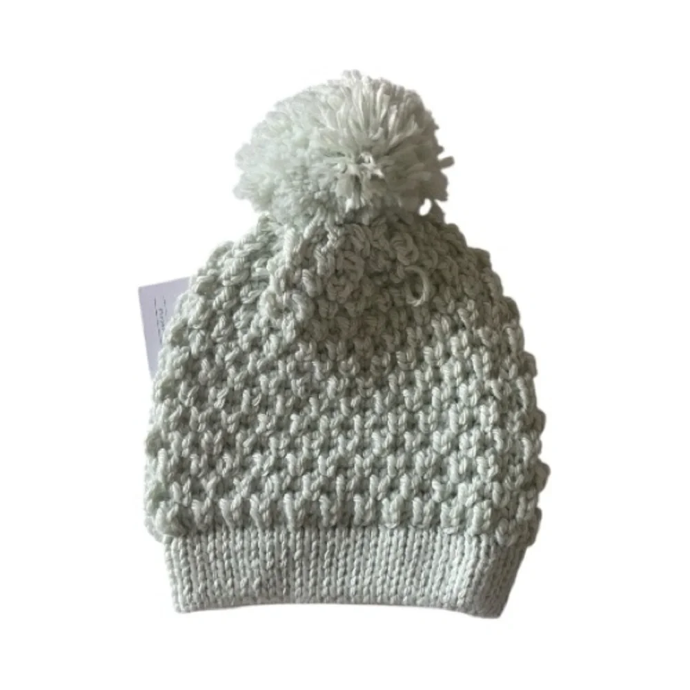 NWT-KROCHET KIDS-TWO KNIT BEANIES